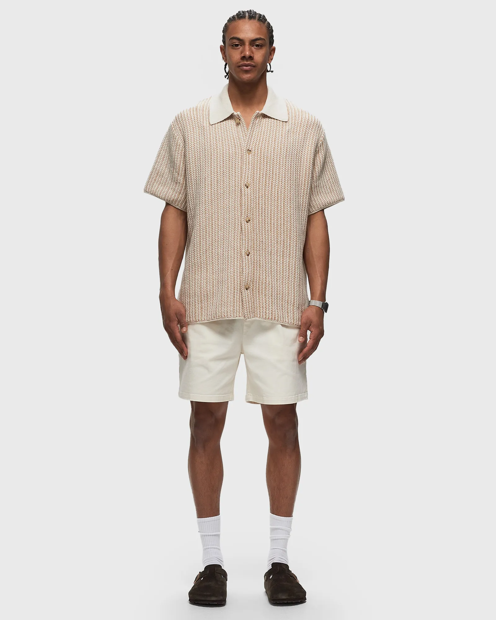 Les Deux Easton Knitted SS Shirt