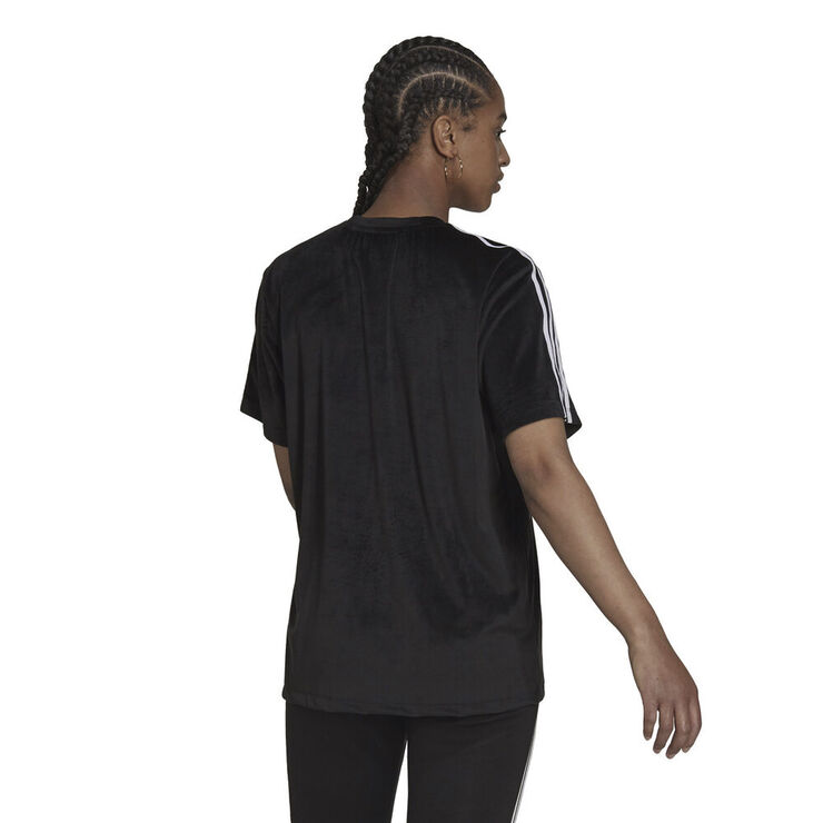 adidas Adicolor Classics Corded Velour Loose T-shirt Sort