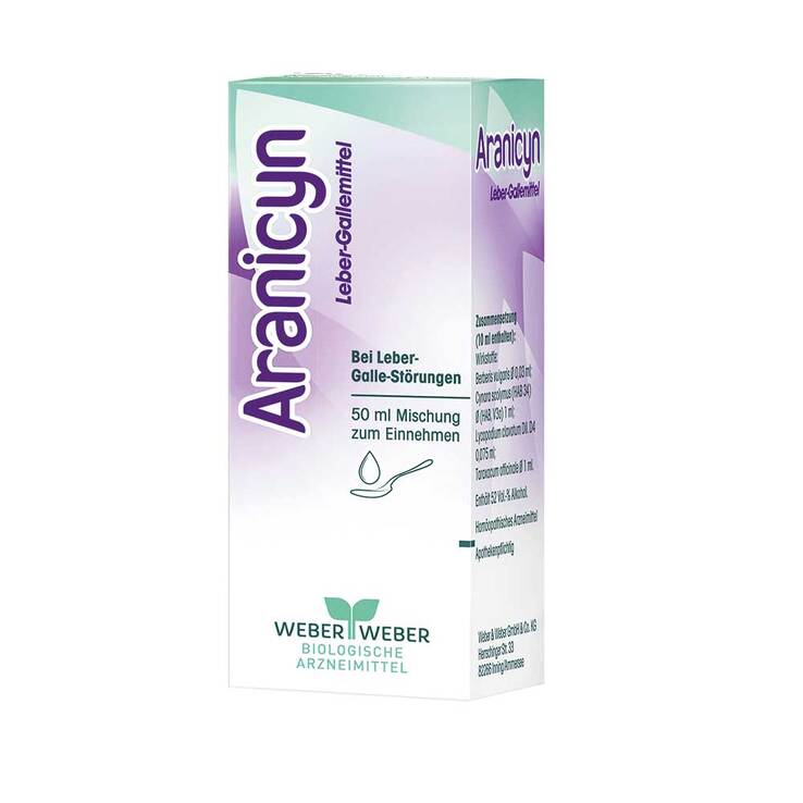 Aranicyn Leber Gallemittel Tropfen zum Einnehmen, 50 ml