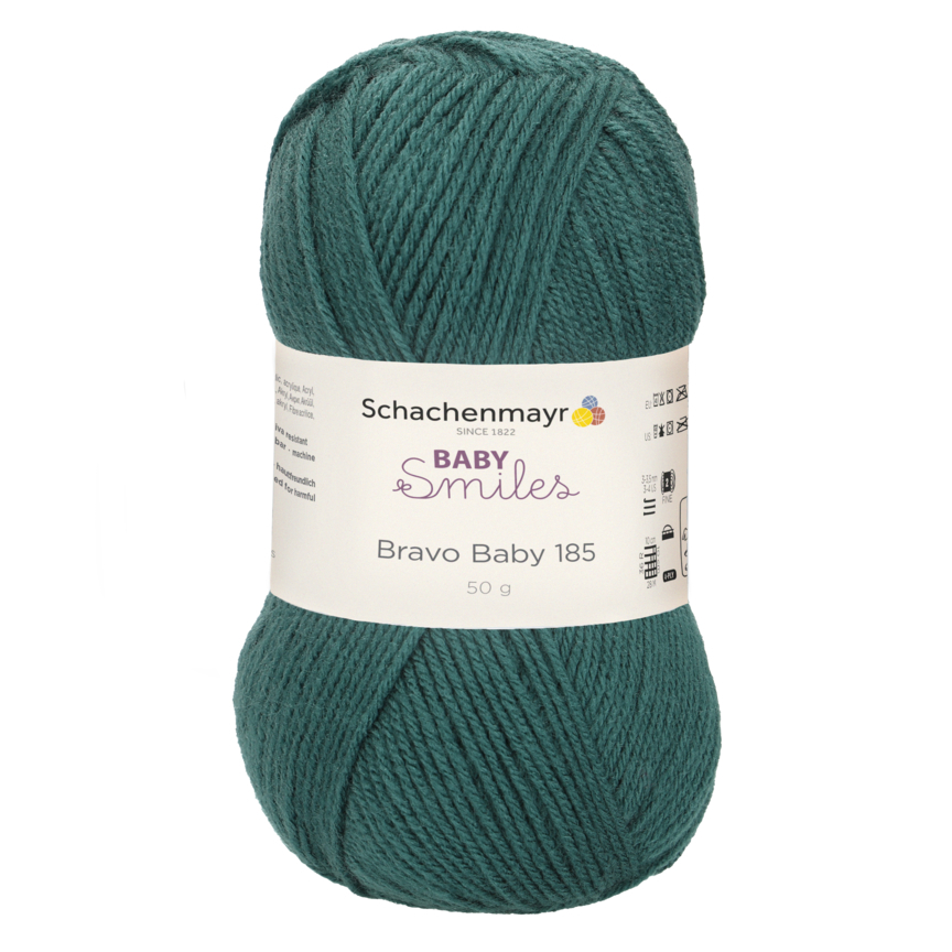 Handstrickgarn BABY SMILES BRAVO - teal - 50g