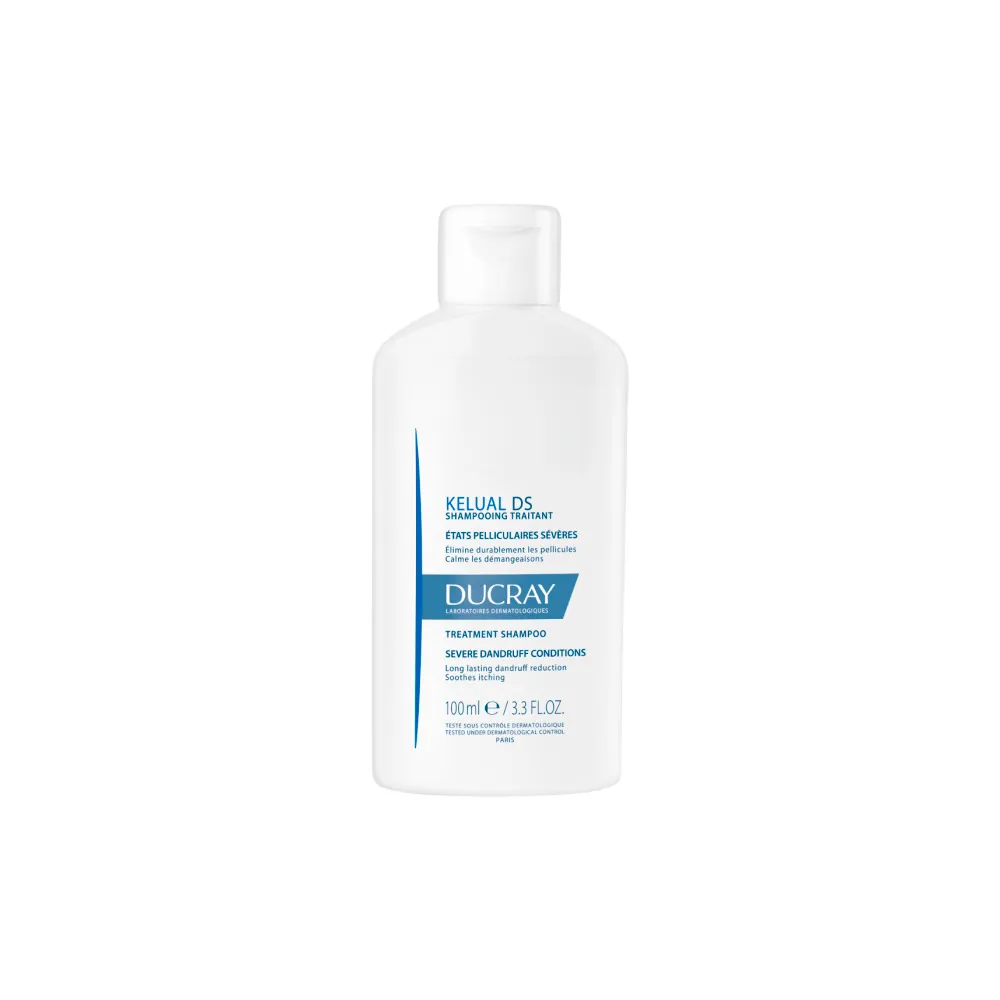 Ducray Kelual DS Anti-Dandruff Treatment Shampoo - 100 ml.