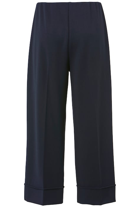 Culotte, Elastikbund, breiter Saumumschlag