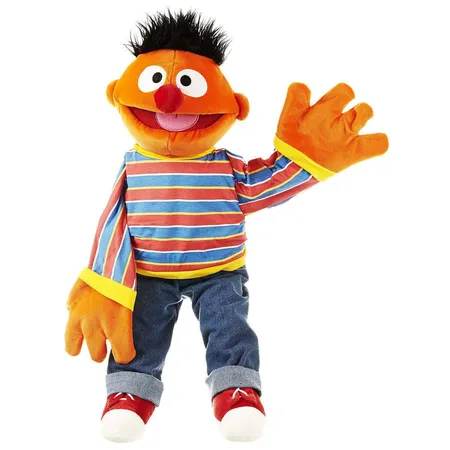 Living Puppets Sesamstraße Handpuppe Ernie, 45cm
