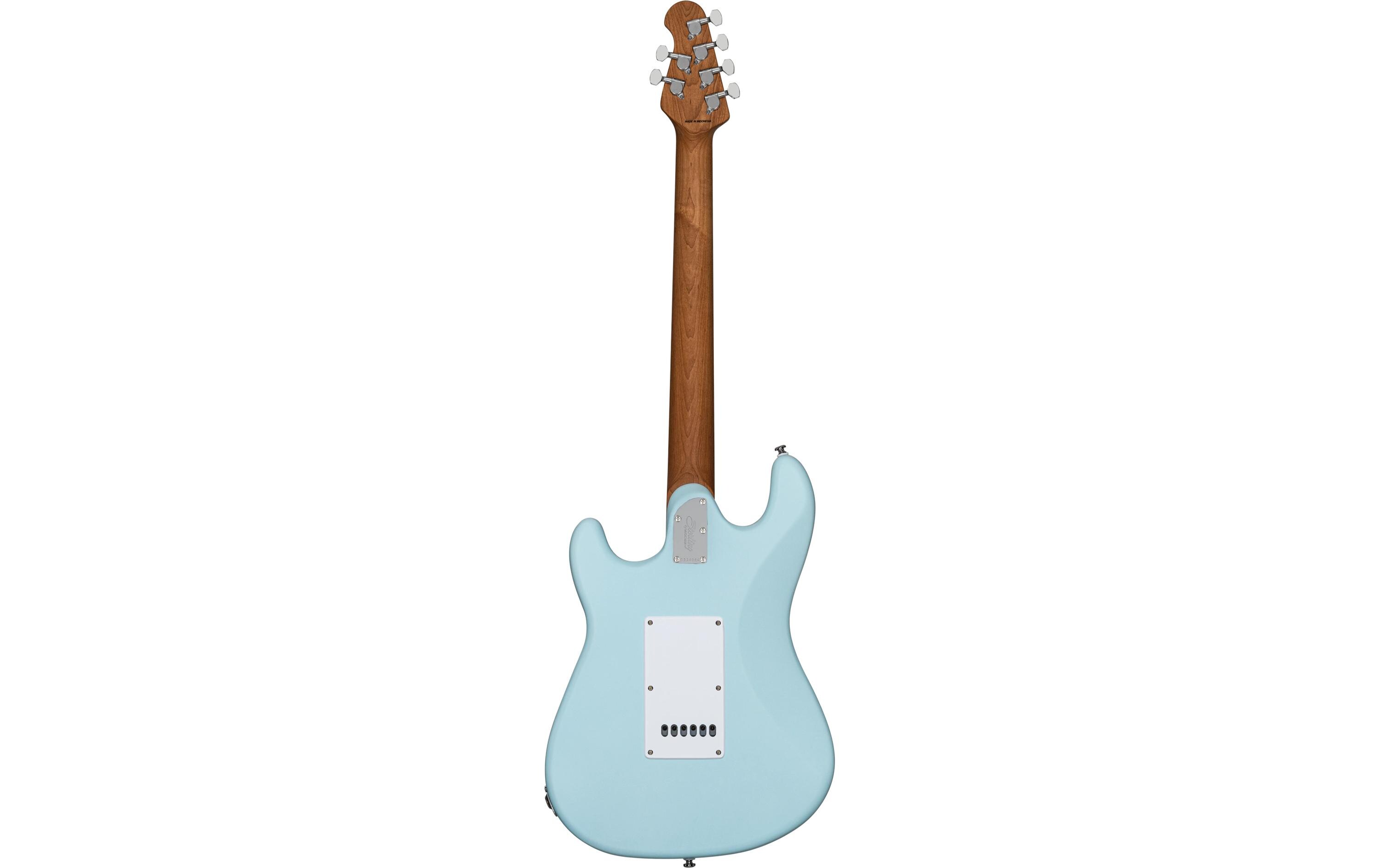 E-Gitarre Cutlass CT50 HSS Daphne Blue Satin<br>Vintage-Look mit modernen Verzierungen