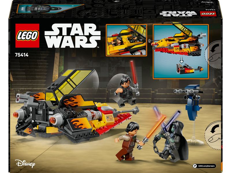 LEGO® Star Wars The Force Burner Snowspeeder 75414 Bauspielzeug