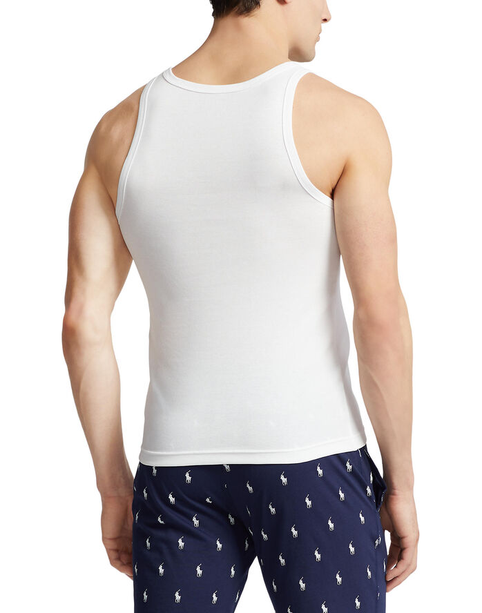 Polo Ralph Lauren Cotton Tank Top 2-Pack Hvid