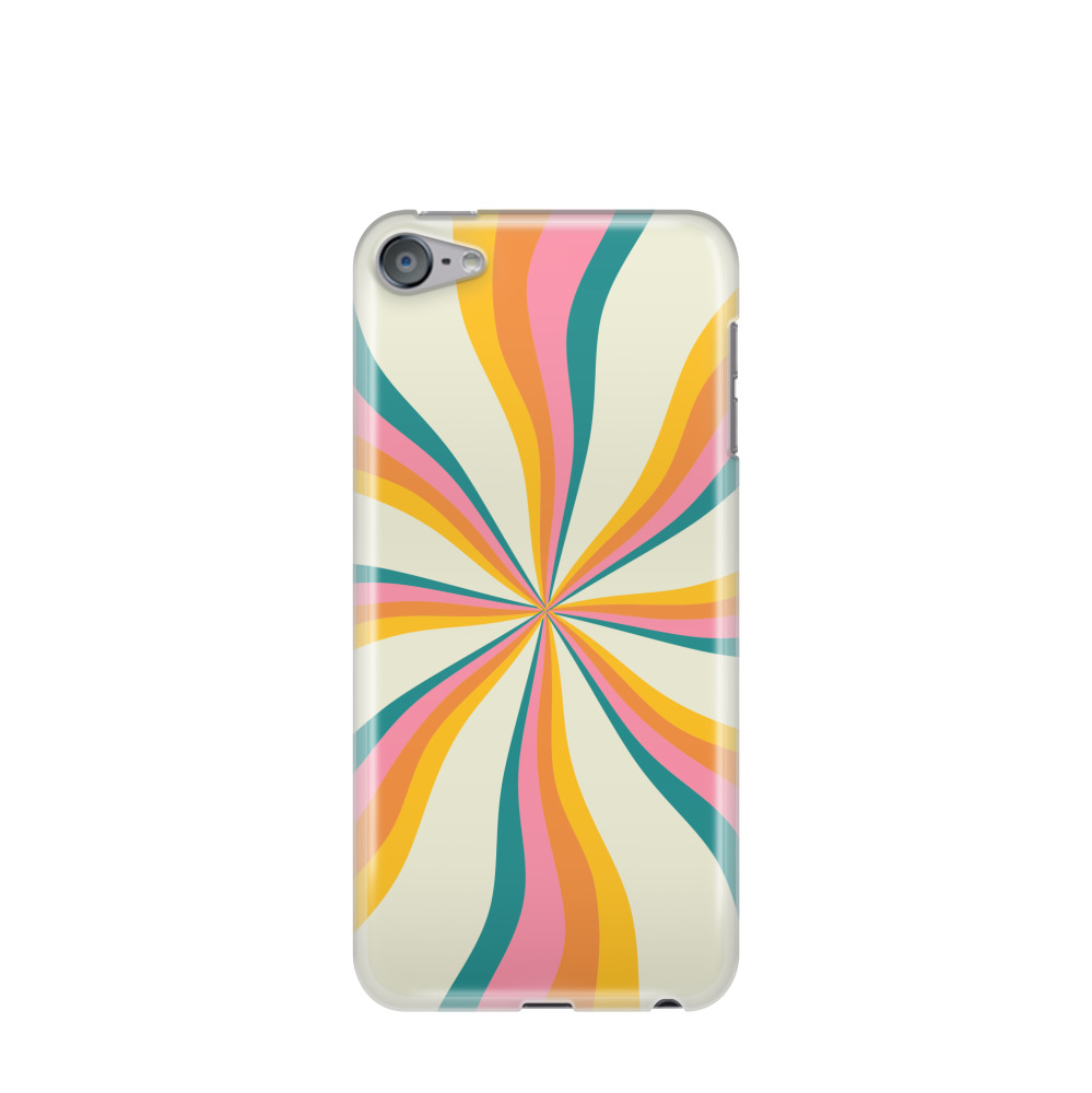 iPod Touch 7G Gummi Hülle Sommertwist - Gelb