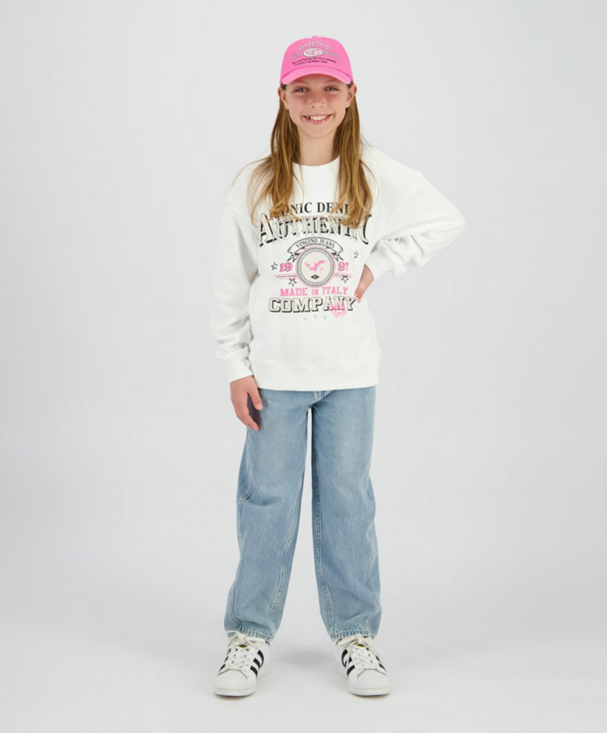 Vingino Cecilia meisjes jeans blauw