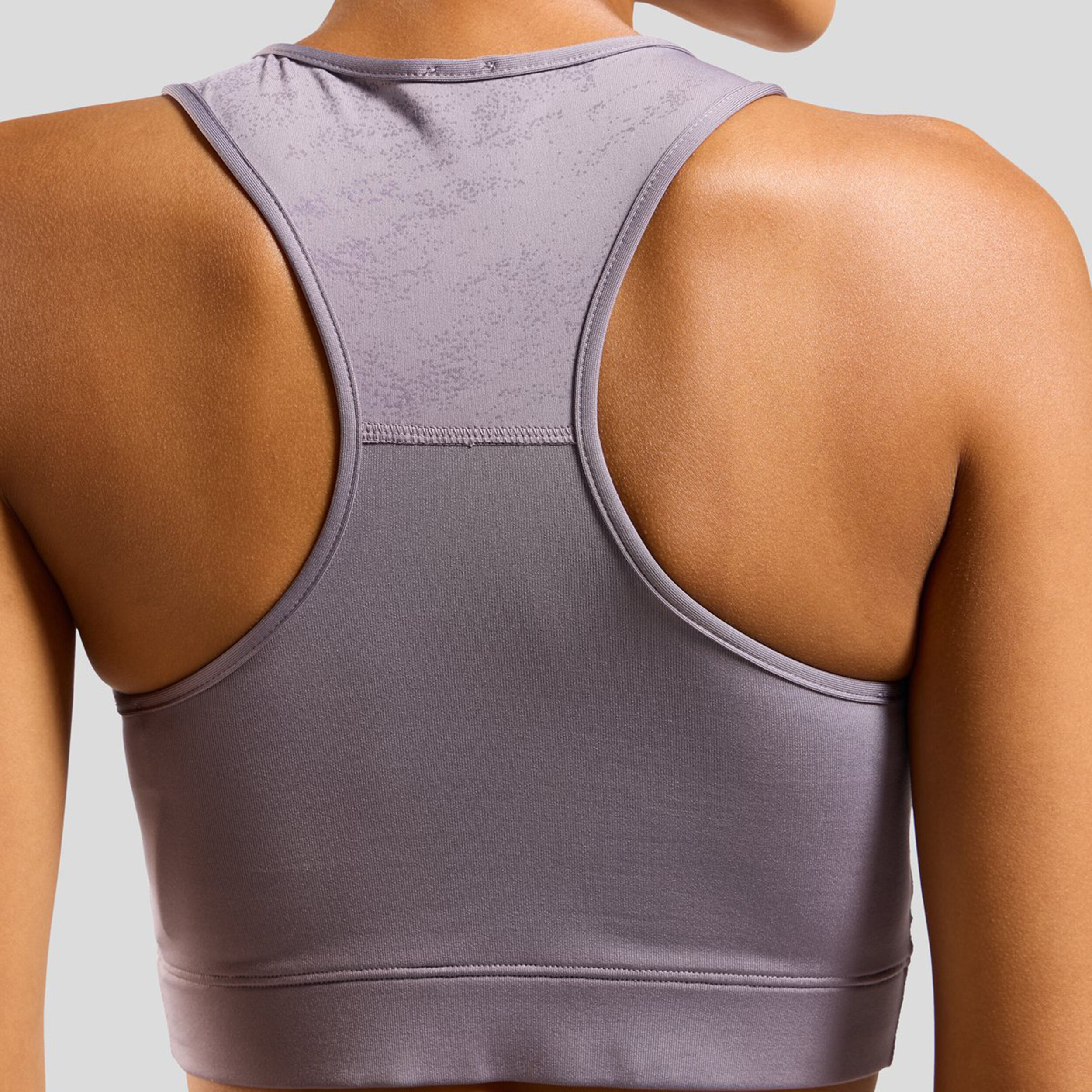 Odlo Essential Bralette Print Soutien-gorge Sport Femmes - Gris