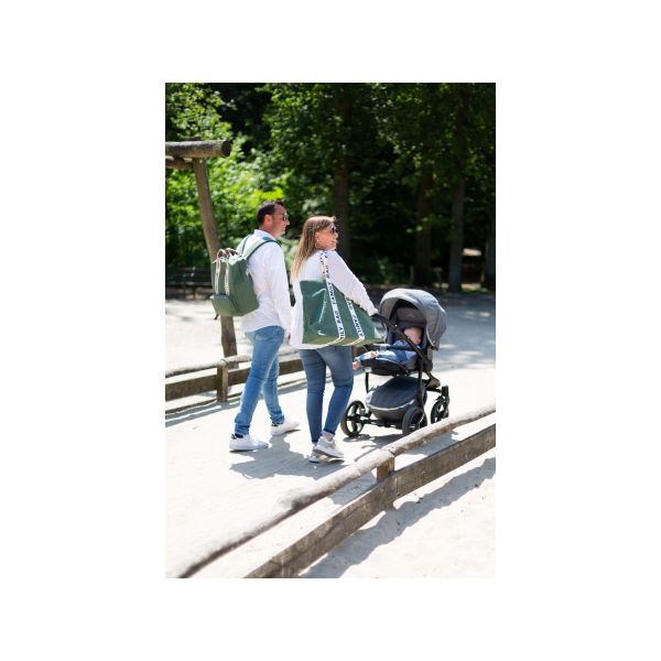 Childhome Verzorgingsrugzak Family Club Signature Groen