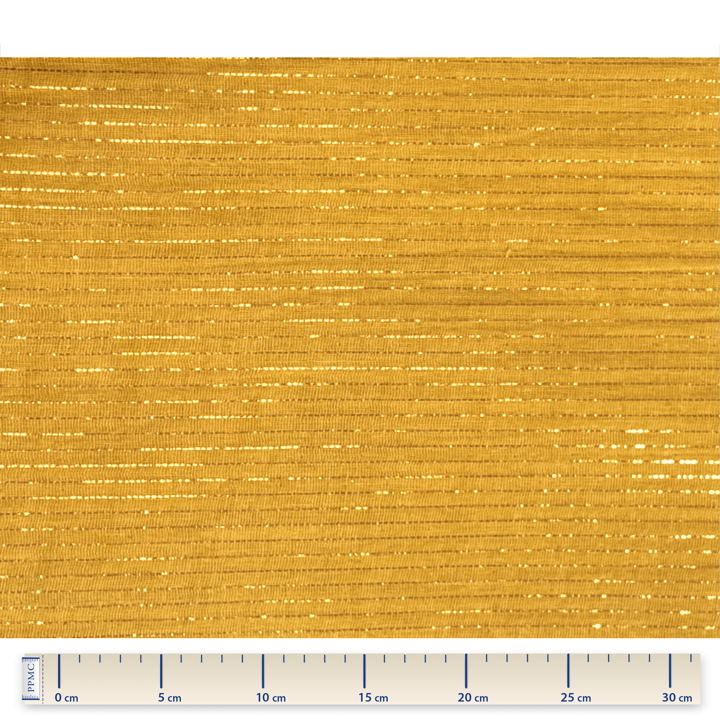 Tissu Coton Au Mètre Gaze Lurex Ocre