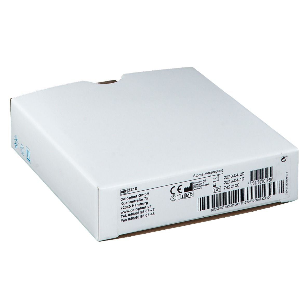 BRAVA® Hautschutzplatte 10x10cm