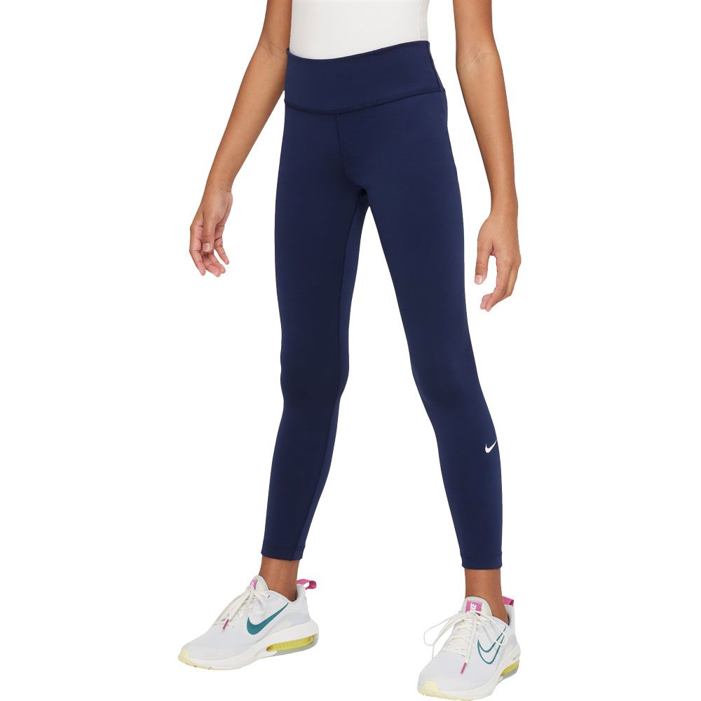 Nike Dri-Fit One Tights Mädchen midnight navy