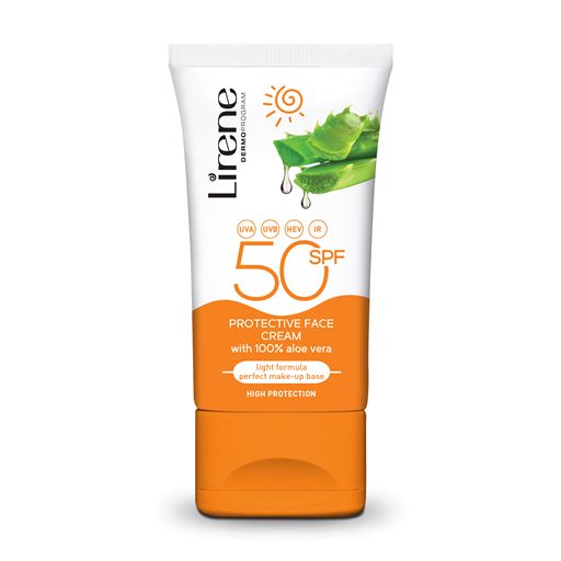 Lirene Protective Face Cream, SPF 50, 50 ml