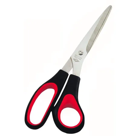 WEDO® 9768 Edelstahlschere Softgriff, 21cm, rot
