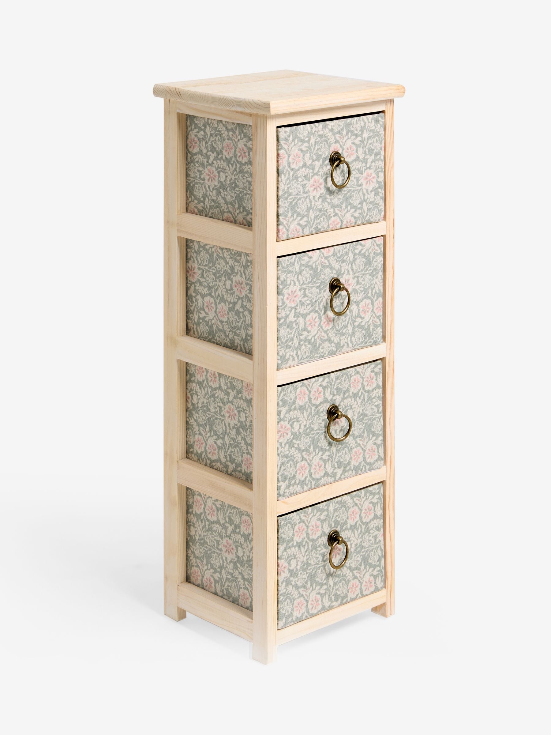 Floral Print Storage Drawers