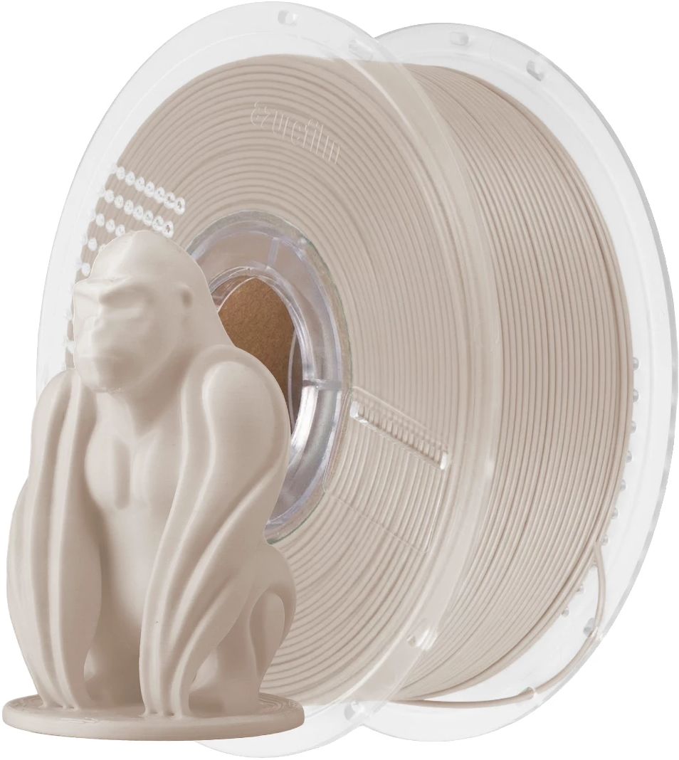 AzureFilm  PLA Matte HS Off-White, 1,75 mm / 1000 g    PLA Material mit mattem Oberflächenfinish