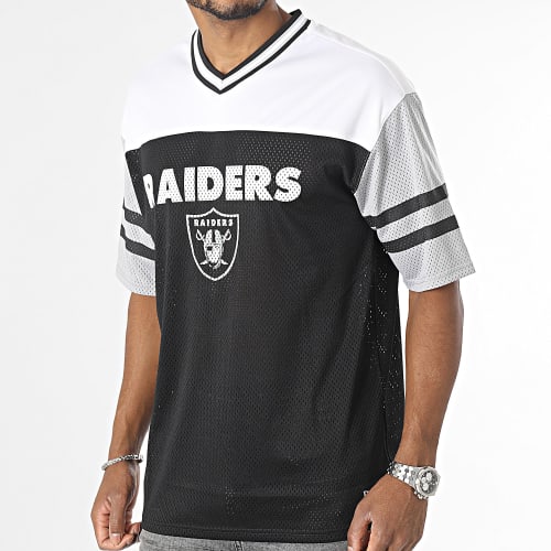 Tee Shirt NFL Mesh Las Vegas Raiders 60416470 Noir Blanc