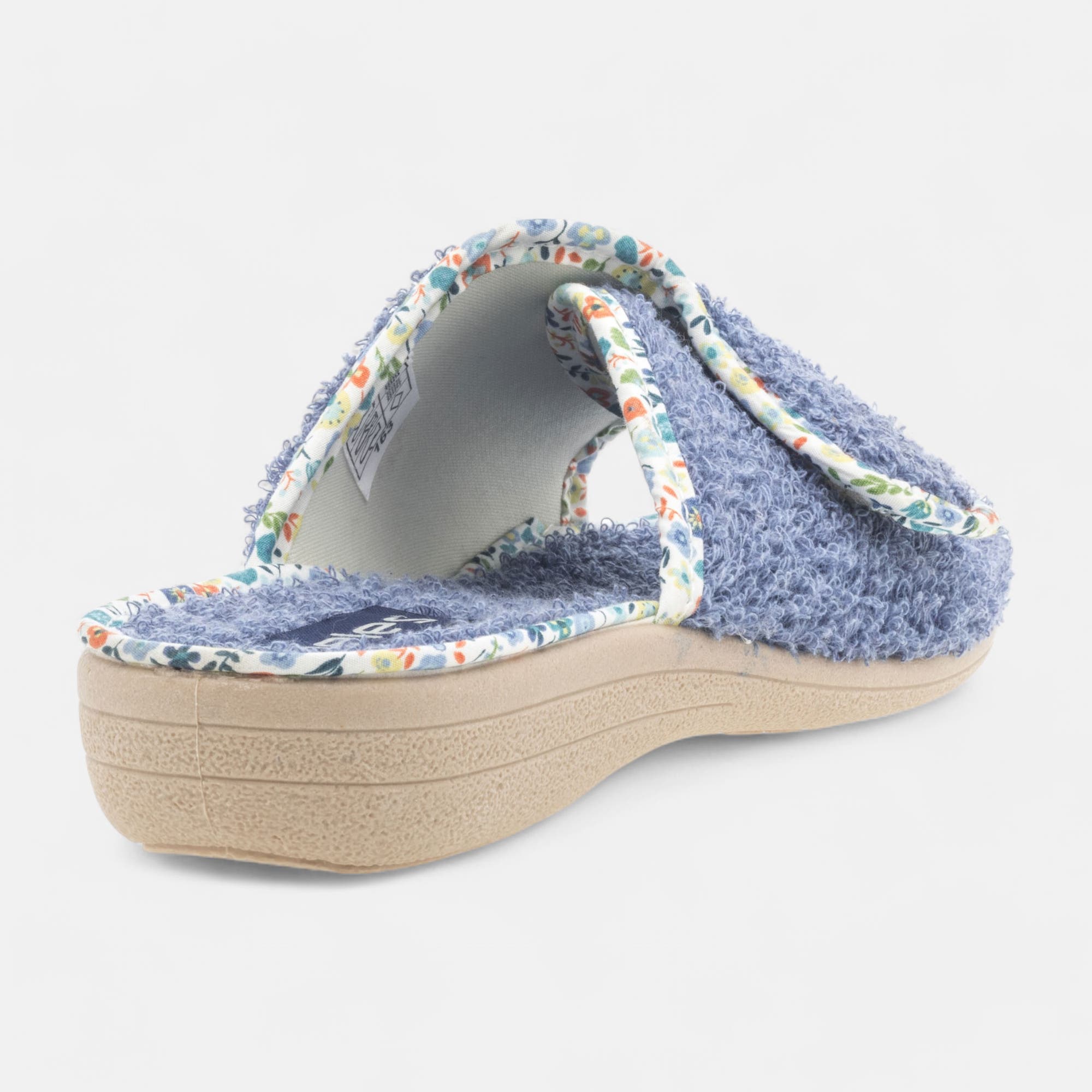 Pantoufles mules Femme bleu