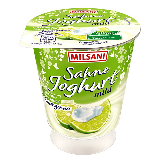 MILSANI Sahnejoghurt 150 g, Limone