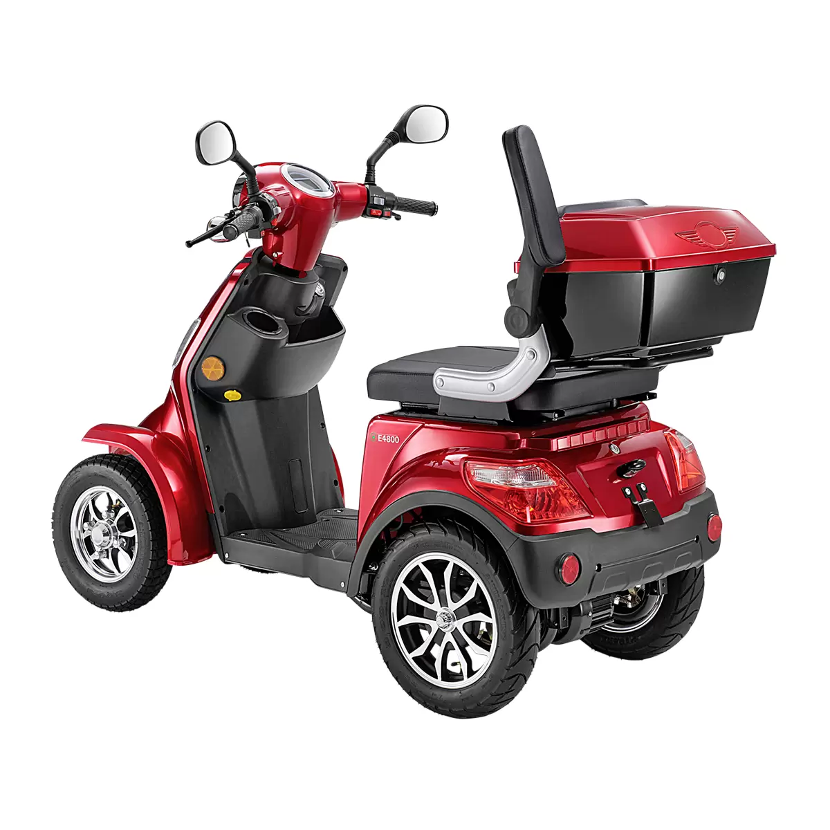 Elektrofahrzeug Swiss Power Cruising Rot