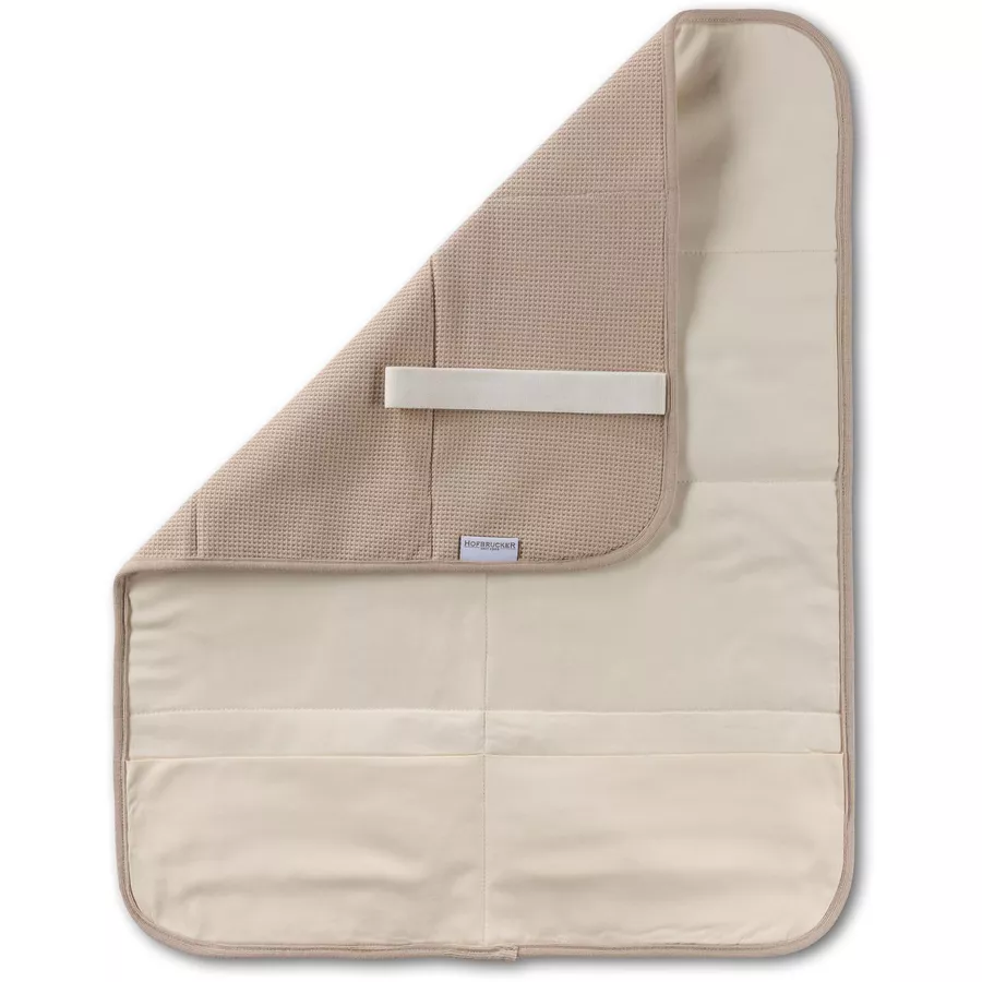 Hofbrucker Wickel Clutch Wickeltasche Mara taupe