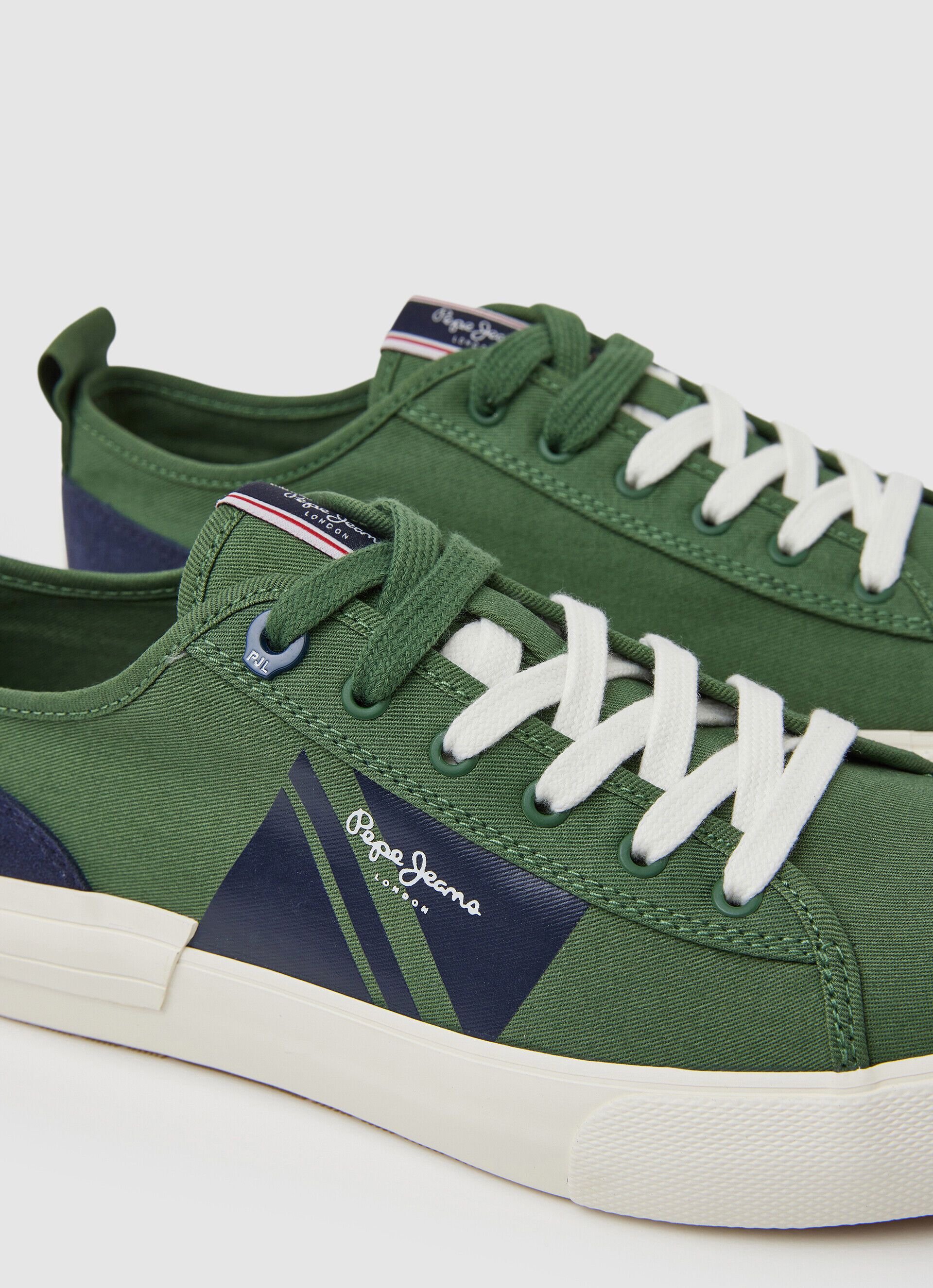 Sapatos vulcanizados ALLEN FLAG - verde-oliva militar