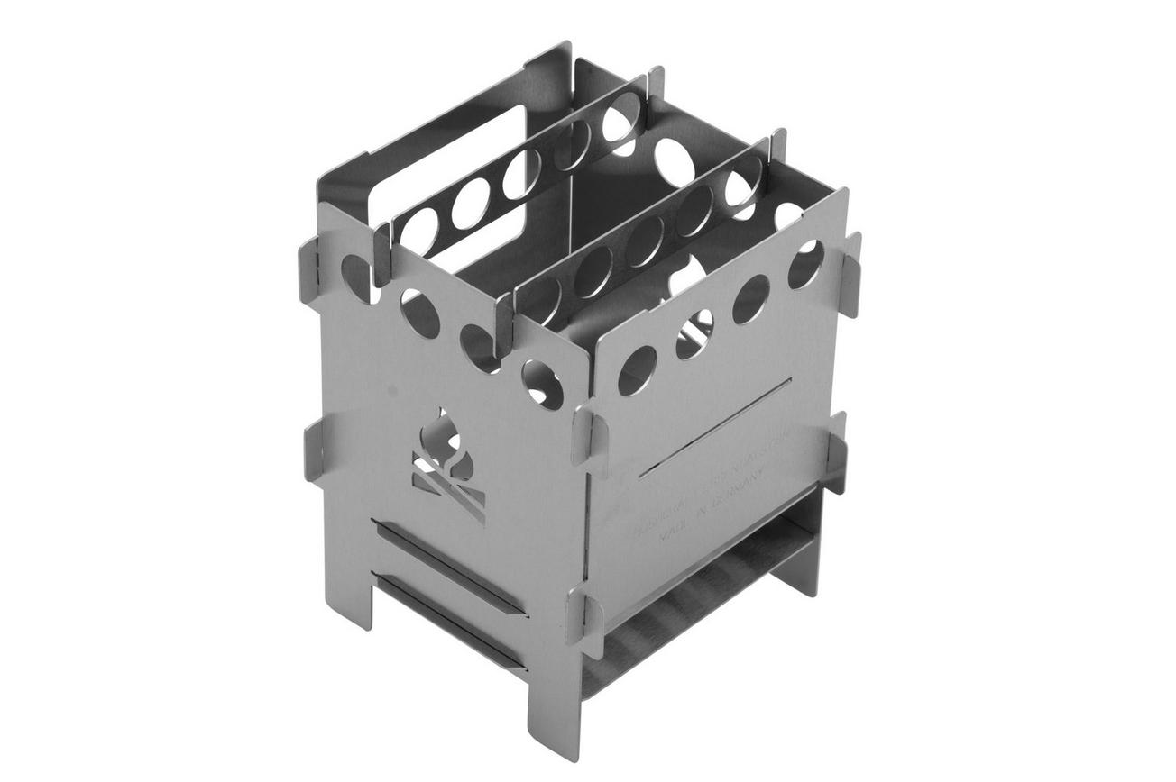 Bushcraft Essentials Bushbox, opvouwbare stove