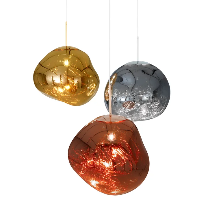 Tom Dixon - Melt LED-Pendelleuchte, silber