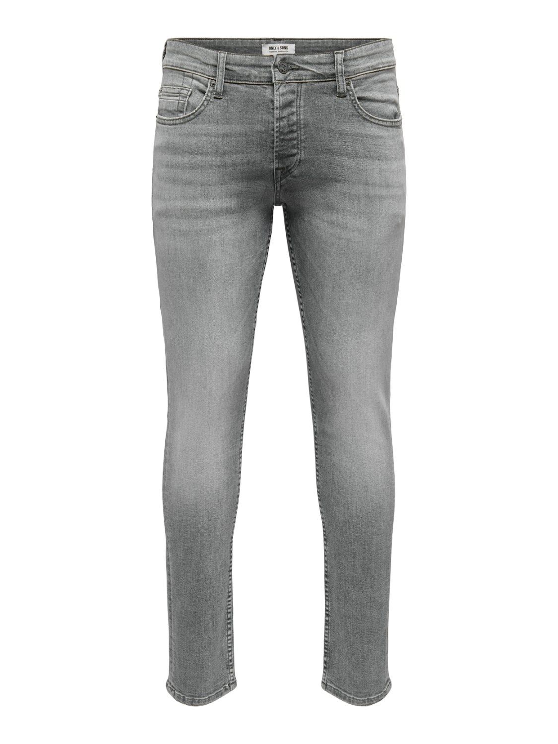 ONSLOOM Niedrige Taille Slim Fit Jeans Grey Denim