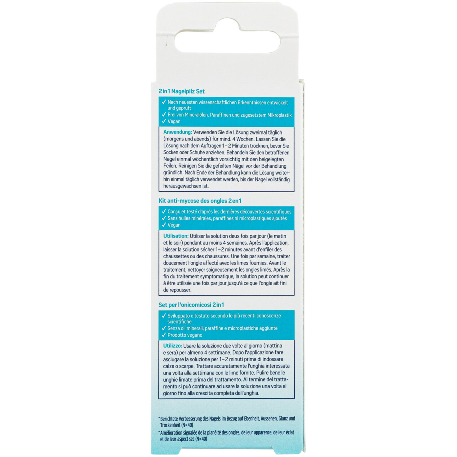 Tetesept Nagelpilz Set 2in1 Lösung