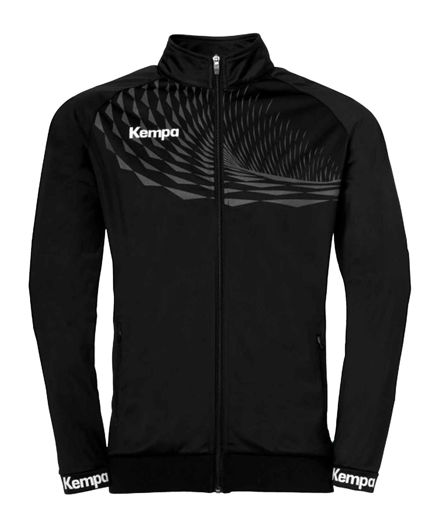 Kempa Wave 26 Poly Trainingsjacke Schwarz F001