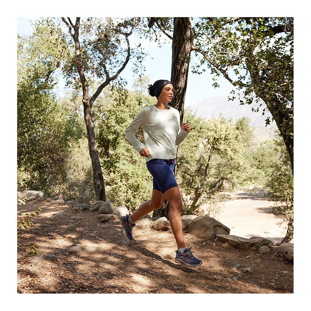 Asics TRAIL SCOUT™ 2 - Chaussures trail Femme indigo blue/light sage