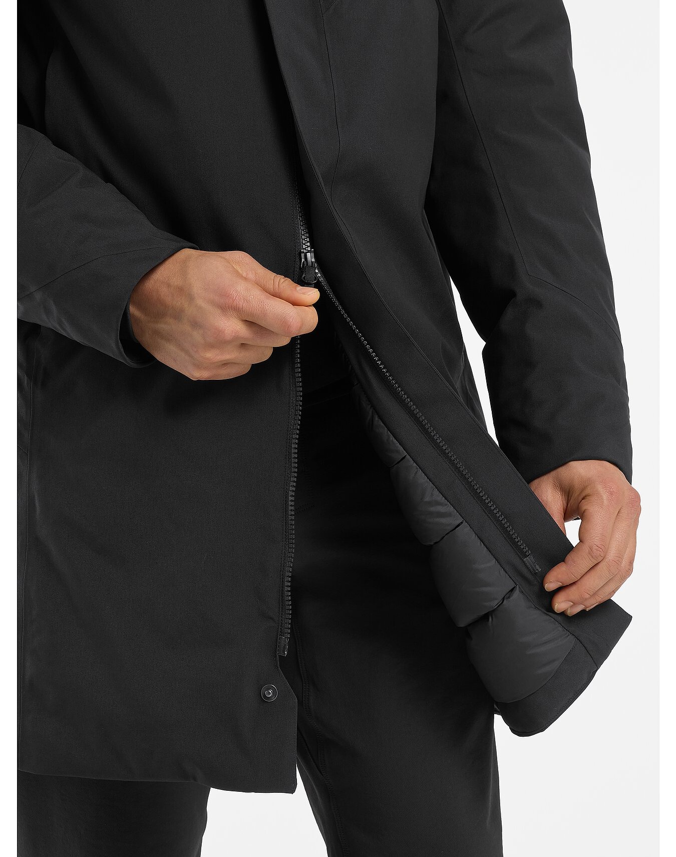 Therme SV Parka Herre BLK/Black