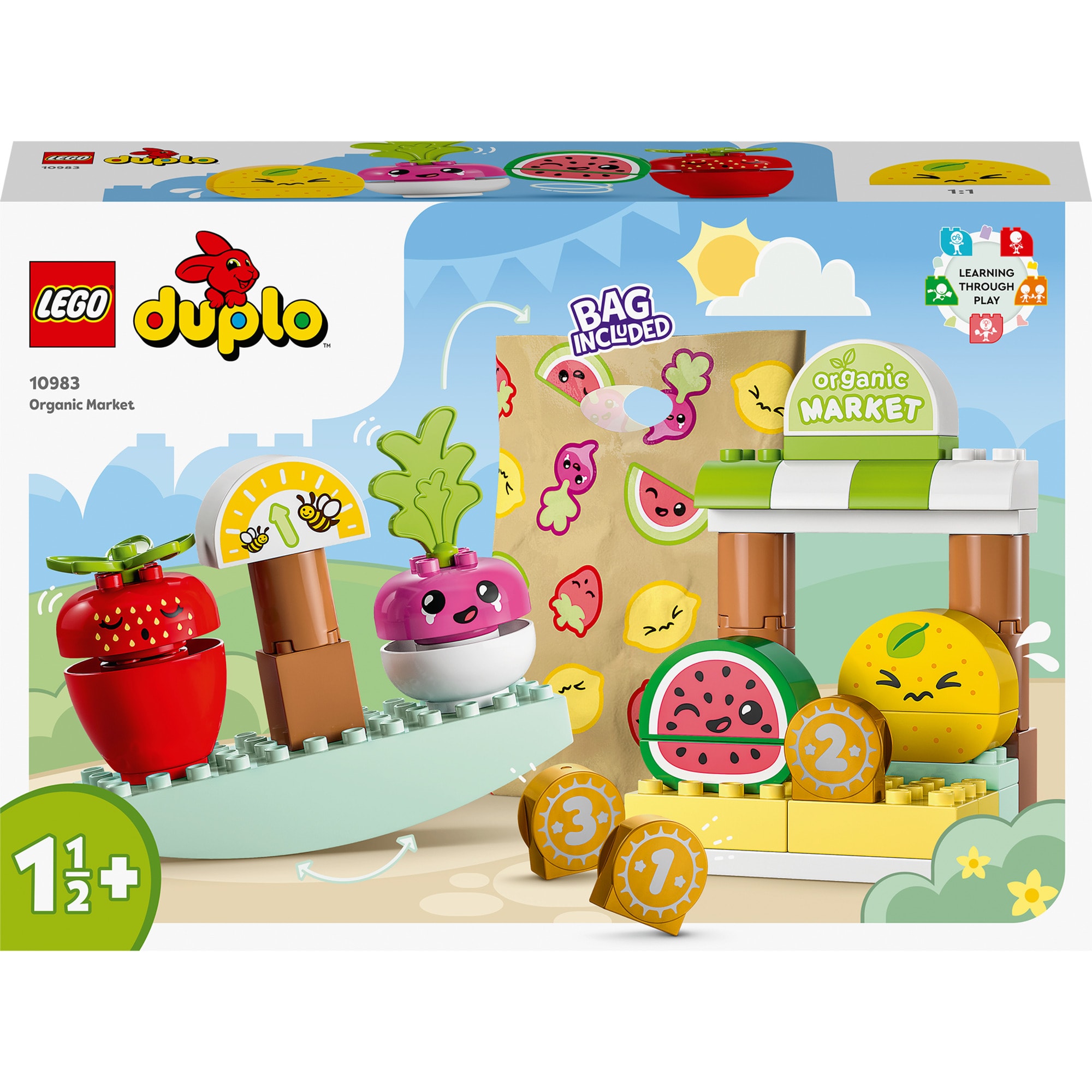 LEGO Konstruktionsspielzeug DUPLO Biomarkt