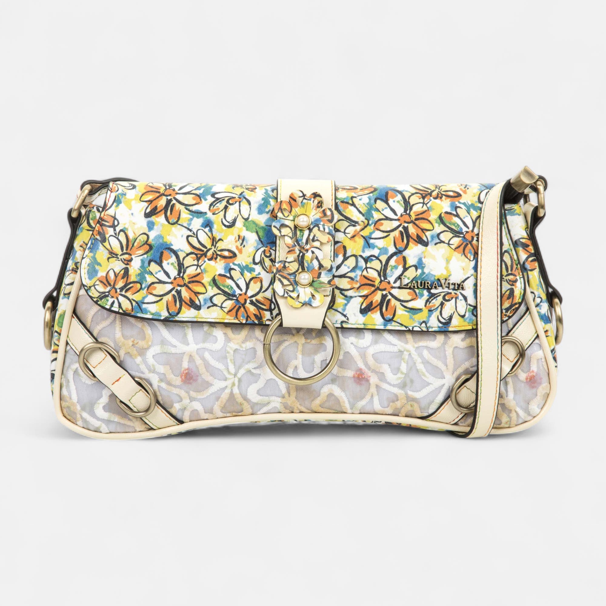 Sac à main beige