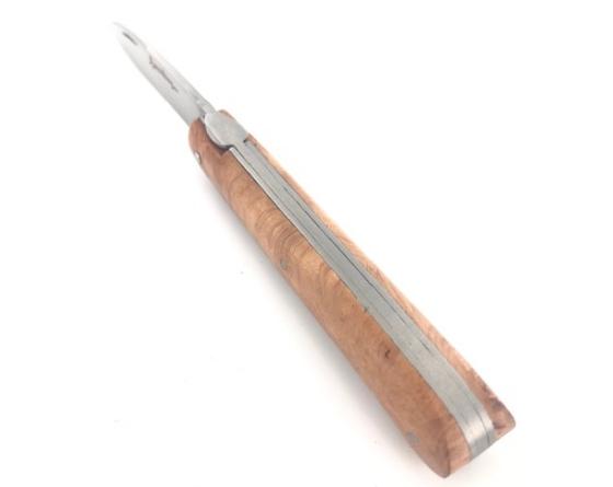 Sauveterre 9 cm Plein Manche Bruyère Couteau de poche par Laguiole en Aubrac