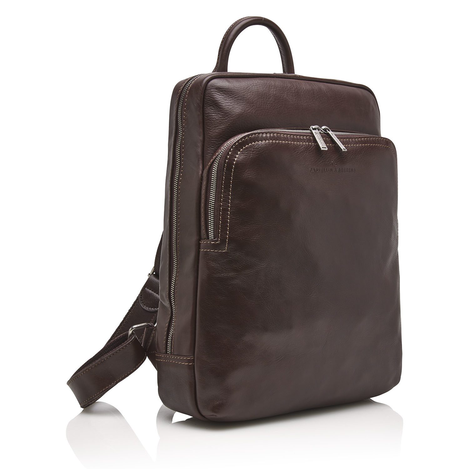 Castelijn & Beerens Firenze Laptop Rugzak 15,6 inch + Tablet RFID Mocca