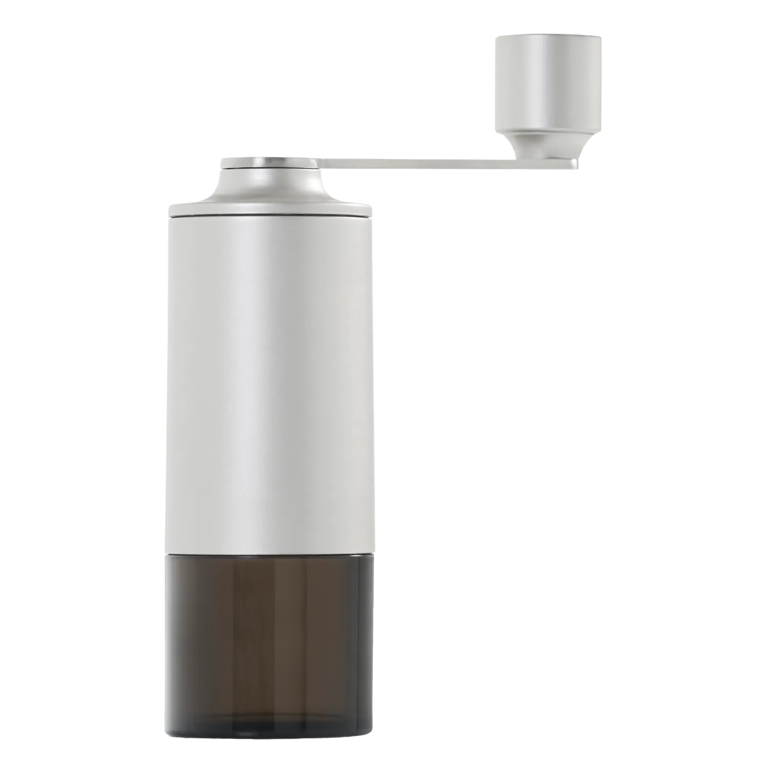 AdHoc Kaffeemühle Moro, 18,8 cm, Kunststoff/Edelstahl, light grey