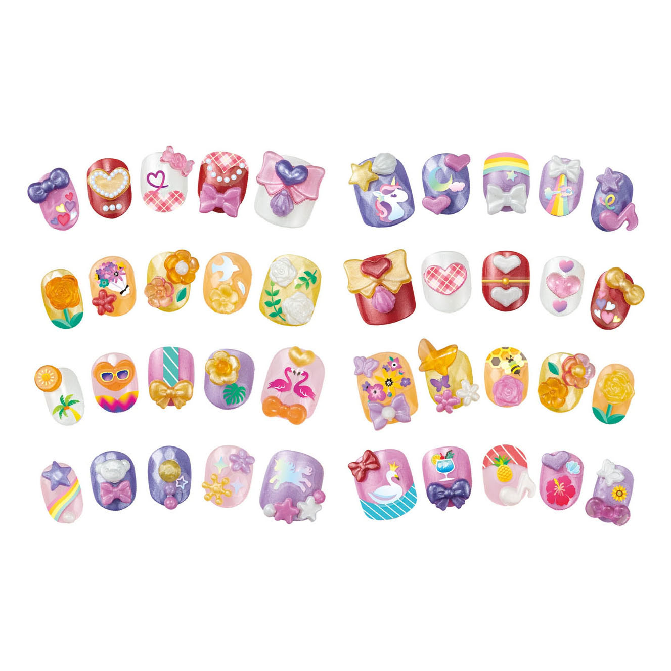 Auqabeads Fancy Nagels Navulling