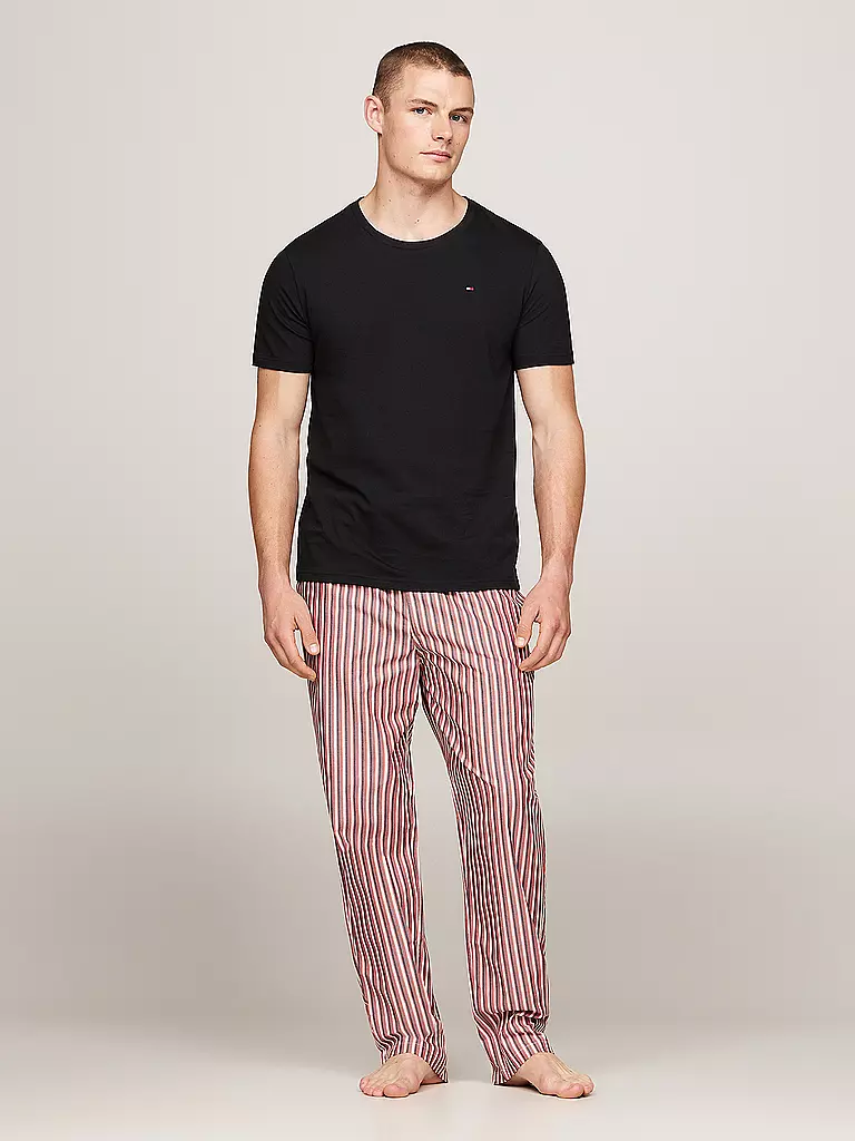 TOMMY HILFIGER T-Shirt 3er Pkg schwarz
