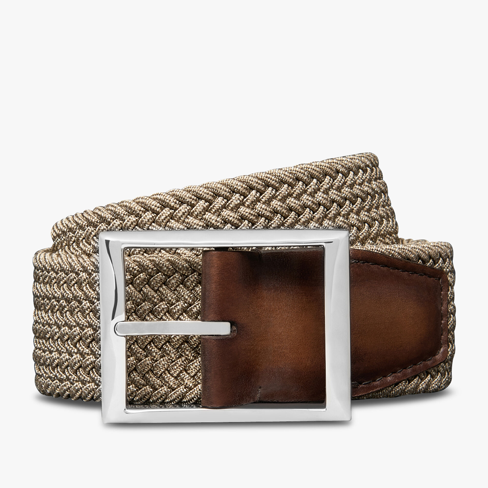 Ceinture Classic 35 MM En Tissu et Cuir