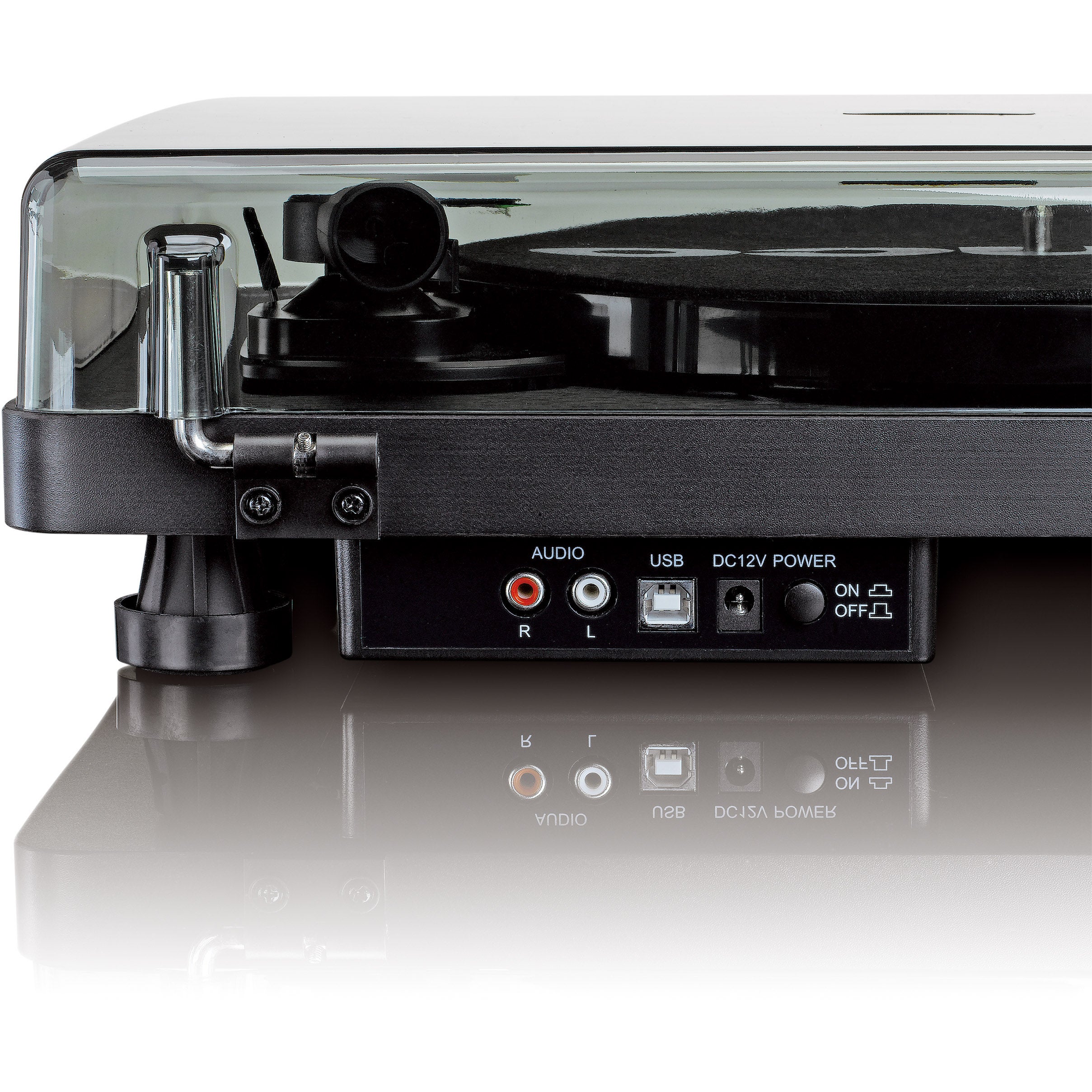 Lenco L-30 Black USB platenspeler