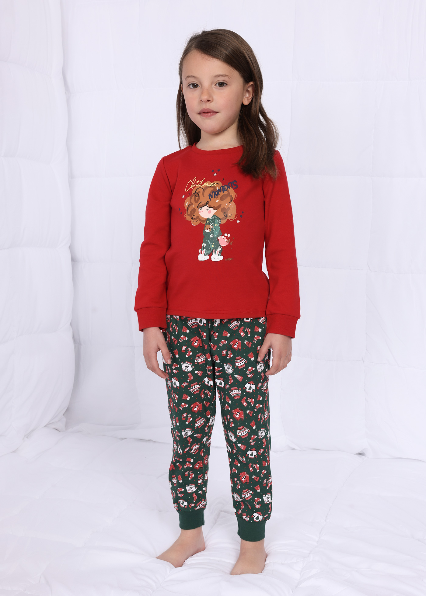 Pijama estampado Better Cotton para meninas