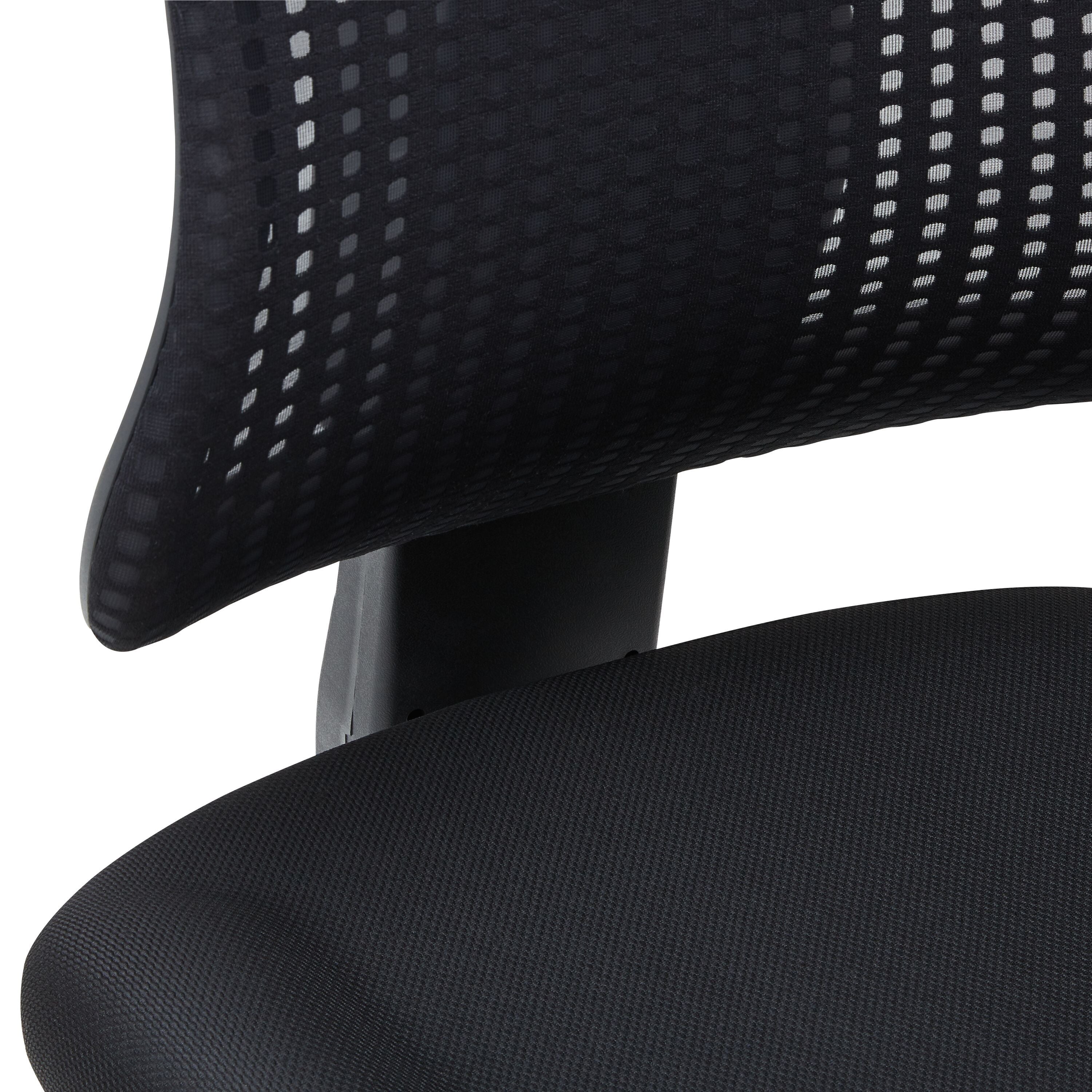 CLEVER Bürostuhl - Schwarz / B: 68.0 cm x T: 68.0 cm x H: 118.0 cm