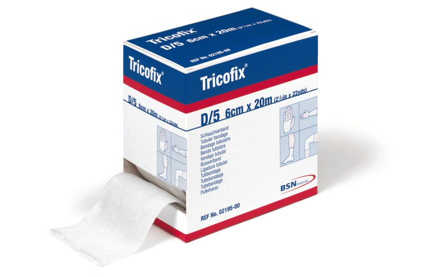 Tricofix Schlauchverband 6 cm x 20 mGut hautverträglicher Schlauchverband aus reiner Baumwolle