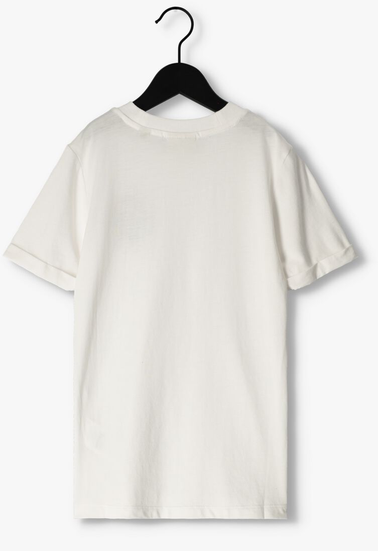SCOTCH & SODA witte scotch & soda t-shirt slim fit flower embroidery