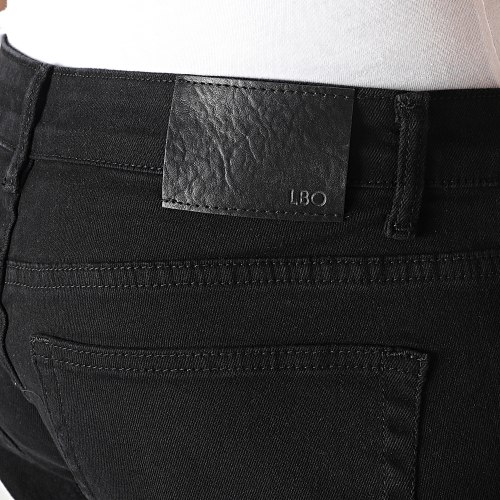 Short Jean Relaxed 0232 Noir