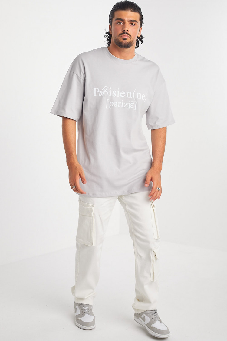 T-shirt gris 