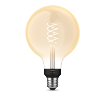 Philips Hue filament globelamp G125 - warmwit licht 7W - 1 pack - E27